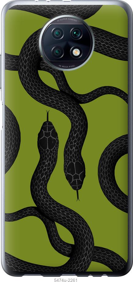 

Чехол на Xiaomi Redmi Note 9T Змеи v2