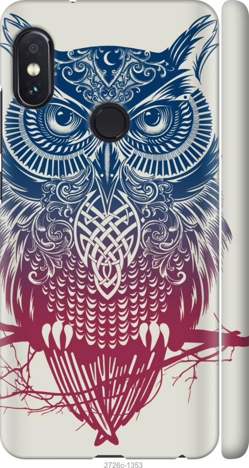 

Чехол на Xiaomi Redmi Note 5 Сова 2