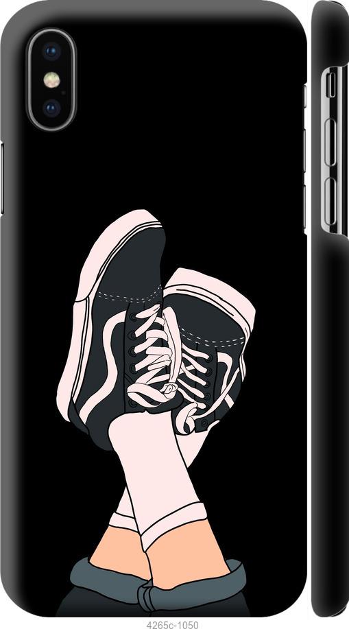 

Чехол на iPhone XS Кеды
