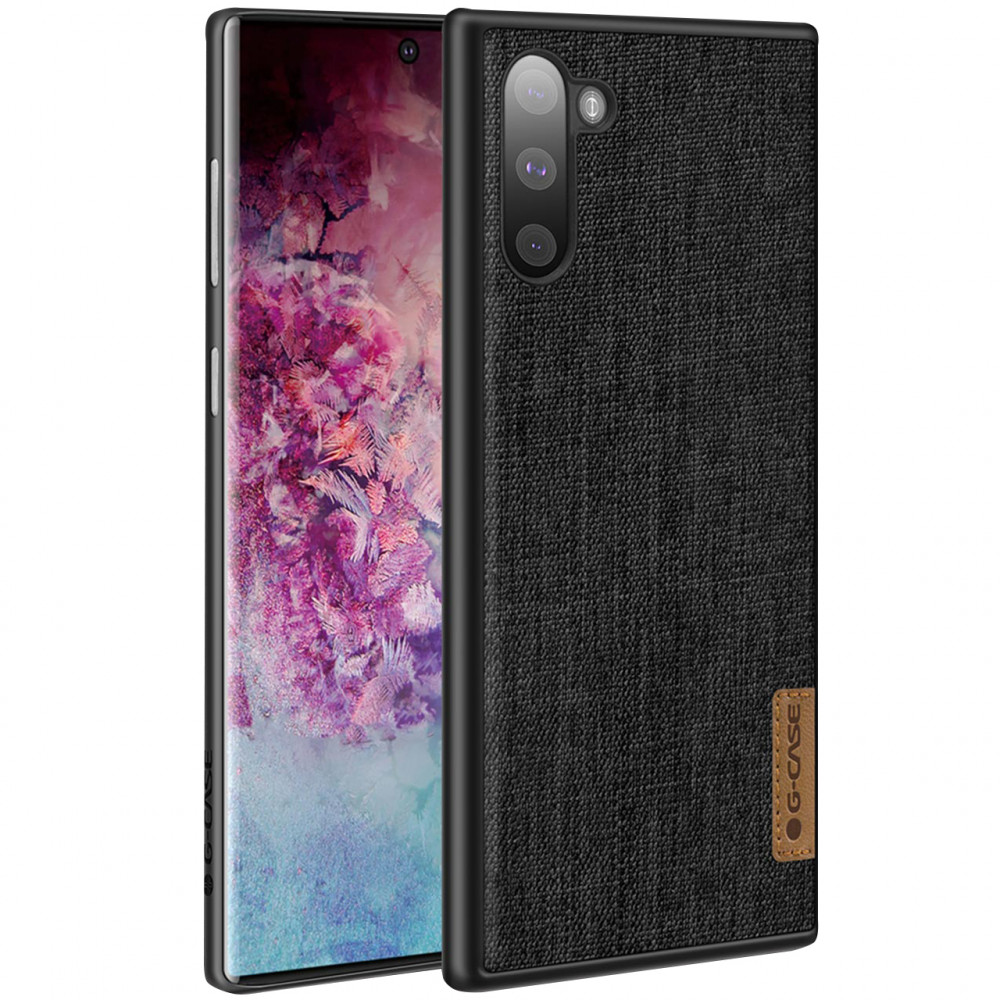 

Накладка G-Case Textiles Dark series для Samsung Galaxy Note 10 Черный (111297)