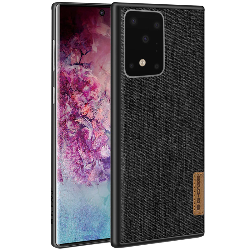 

Накладка G-Case Textiles Dark series для Samsung Galaxy S20 Ultra Черный (124328)