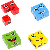 Настольная интерактивная игра Ummi Face Change Rubik's Cube