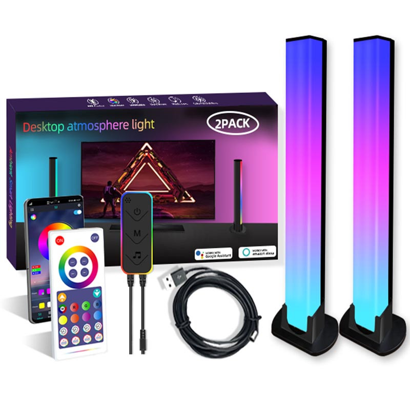 

Настільна LED лампа RGB 5V Panel 1 Bluetooth dual pack USB interface with app