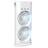 Настольный двойной вентилятор Spray Fan 2in1 с водяным охлаждением 4000 mAh