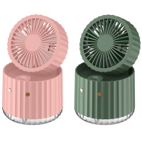 Настольный вентилятор Rapid Cooling 3in1 с водяным охлаждением и подсветкой 1200 mAh