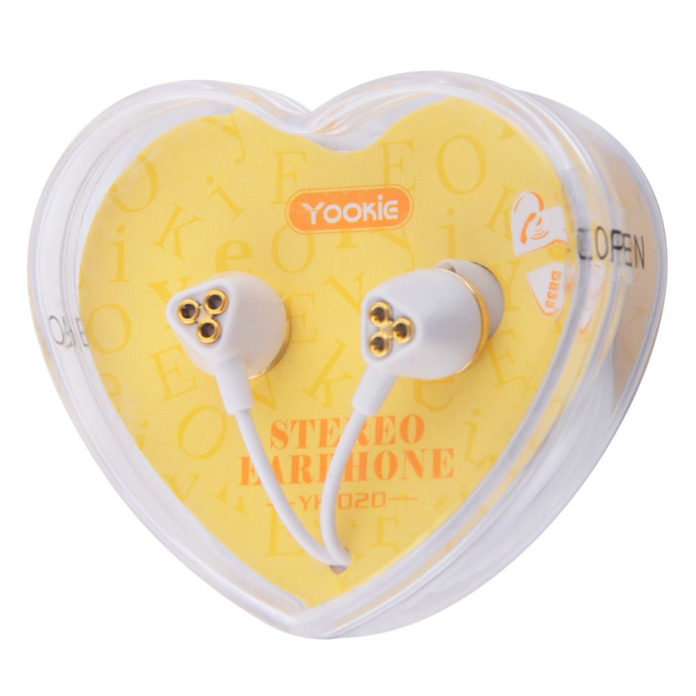 

Наушники Yookie YK1020 Белый (126576)