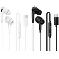 Наушники Borofone BM100 Pro Fuente universal with microphone (Type-C/1.2m)