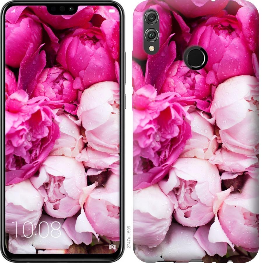 

Чохол на Huawei Honor 8X Рожеві півонії