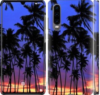 

Чехол на Huawei P30 Пальмы