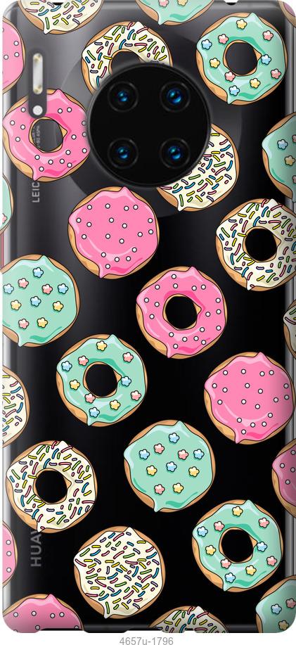 

Чехол на Huawei Mate 30 Pro Пончики 1