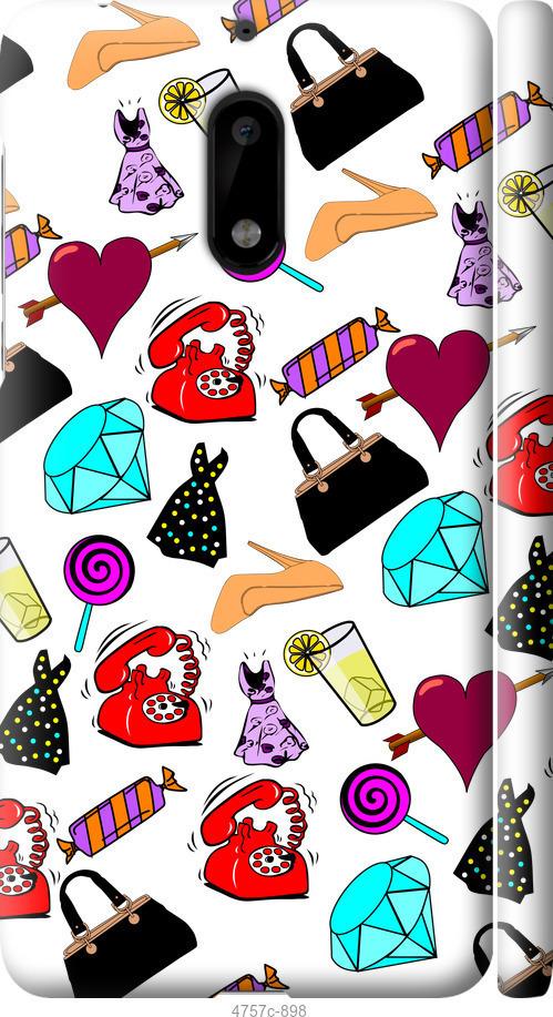 

Чехол на Nokia 6 stickers