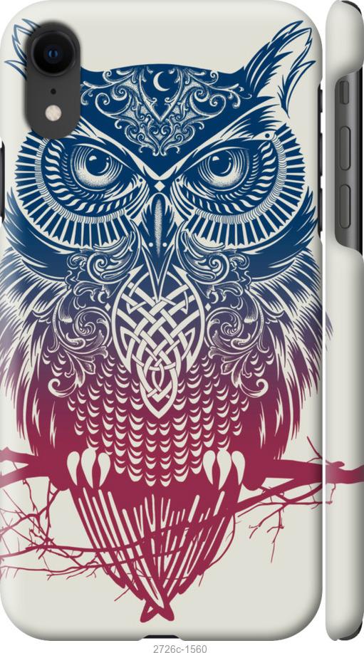 

Чехол на iPhone XR Сова 2