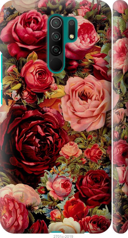 

Чехол на Xiaomi Redmi 9 Цветущие розы