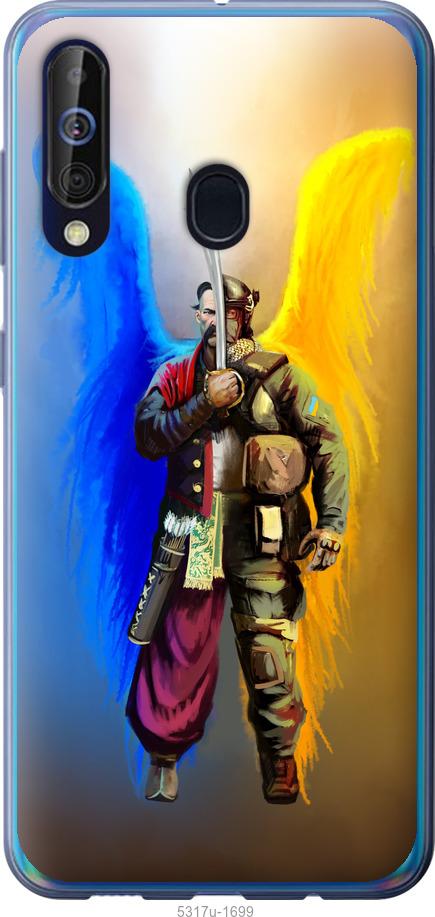 

Чохол на Samsung Galaxy A60 2019 A606F Воїн-Янгол