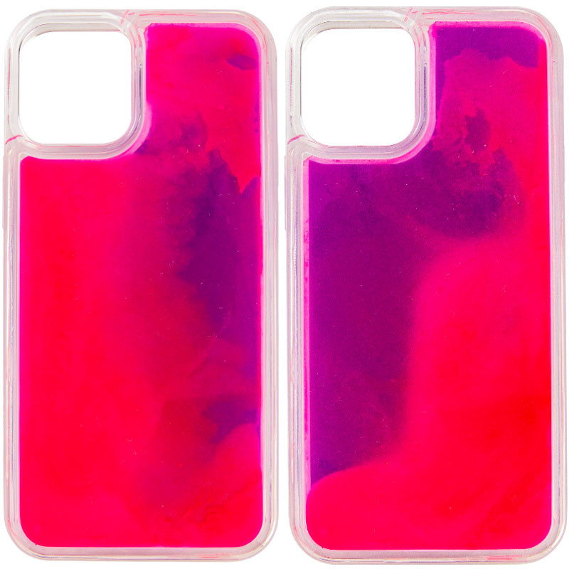 

Неоновий чохол Neon Sand glow in the dark для Apple iPhone 12 mini (Фіолетовий / рожевий)