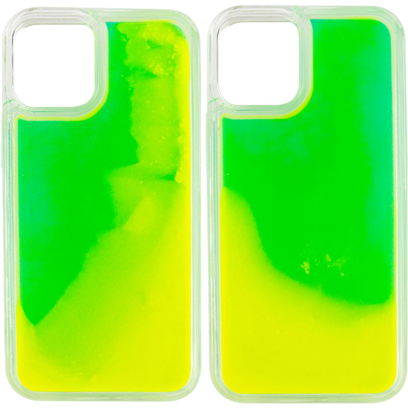 

Неоновий чохол Neon Sand glow in the dark для Apple iPhone 12 mini (Зелений)