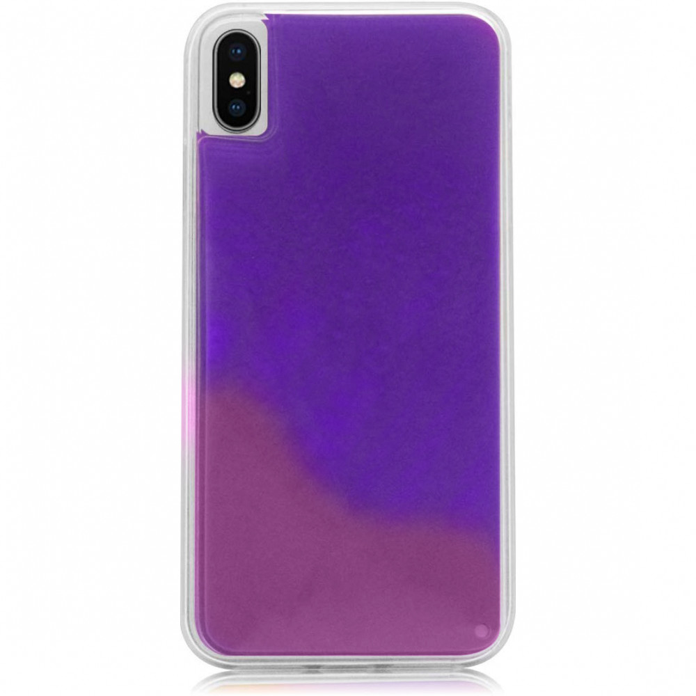 

Неоновый чехол Neon Sand glow in the dark для Apple iPhone XS Max (6.5") Темно-фиолетовый (119017)