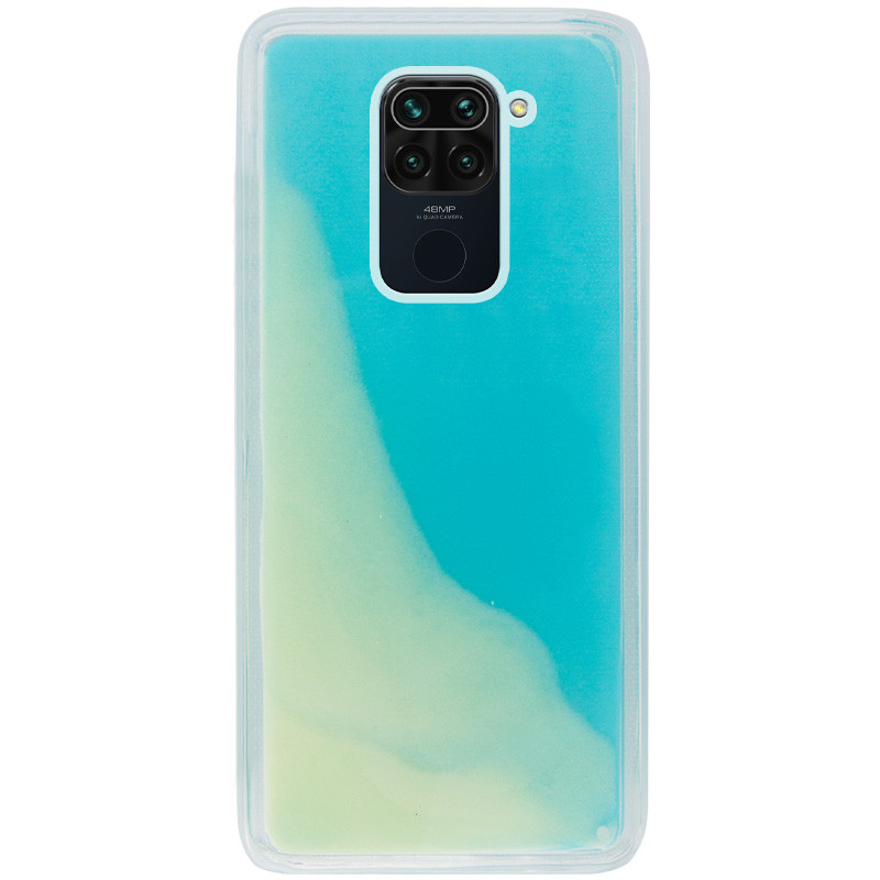 

Неоновый чехол Neon Sand glow in the dark для Xiaomi Redmi 10X Голубой (138365)