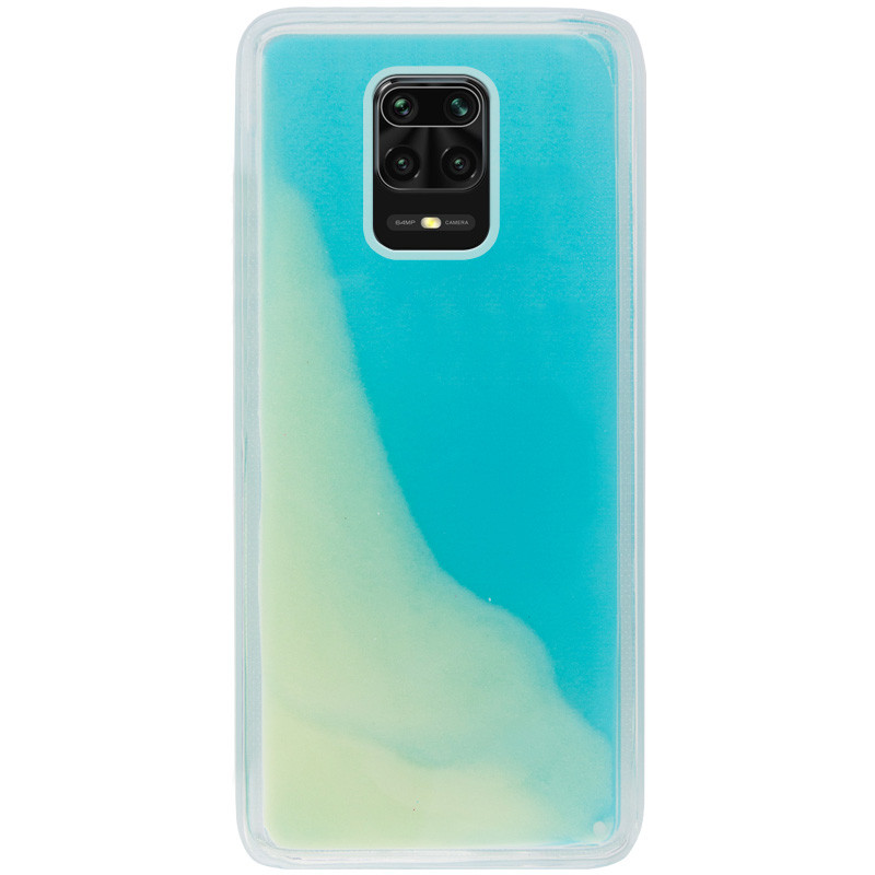 

Неоновый чехол Neon Sand glow in the dark для Xiaomi Redmi Note 9s Голубой (138344)
