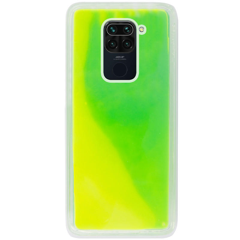 

Неоновый чехол Neon Sand glow in the dark для Xiaomi Redmi Note 9 / Redmi 10X Зеленый (138367)