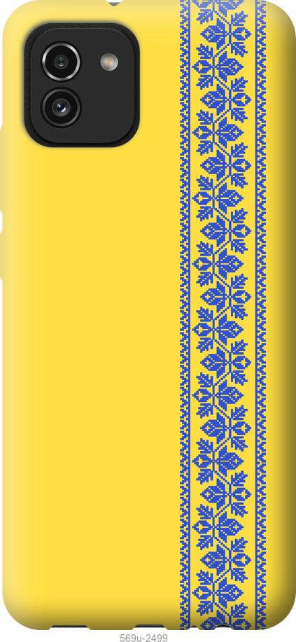 

Чохол на Samsung Galaxy A03 A035F Вишиванка 4
