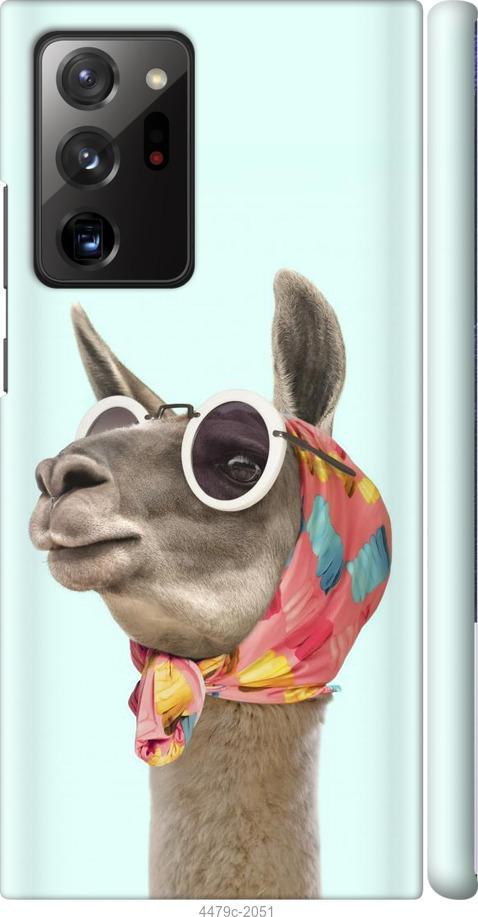 

Чехол на Samsung Galaxy Note 20 Ultra Модная лама