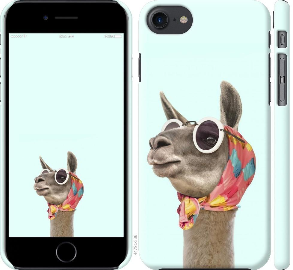 Чехол на iPhone 7 Модная лама