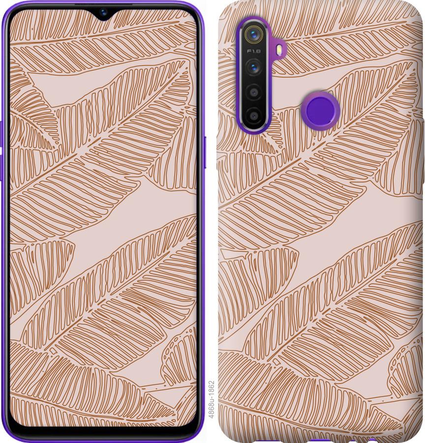 

Чохол на Realme 5 Листя банана