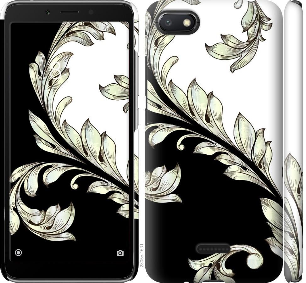 

Чехол на Xiaomi Redmi 6A White and black 1