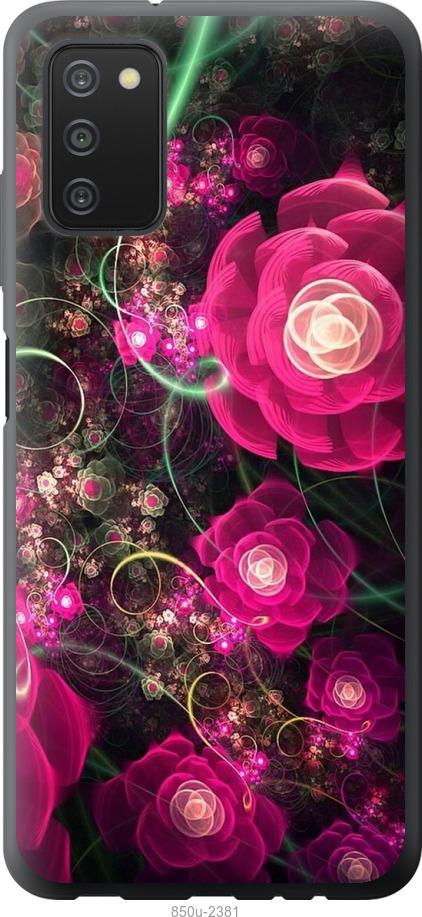 Чохол на Samsung Galaxy A03s A037F Абстрактні квіти 3