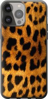 Чохол на iPhone 13 Pro Max Шкіра леопарду