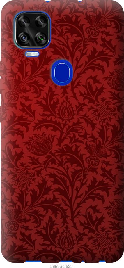 

Чехол на ZTE Blade V2020 Чехол цвета бордо