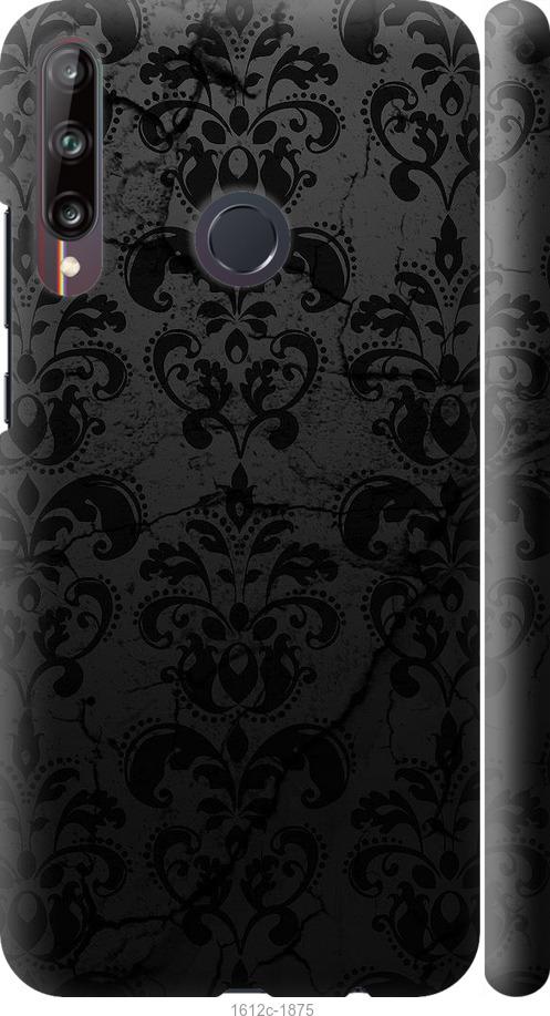 

Чехол на Huawei P40 Lite E узор черный