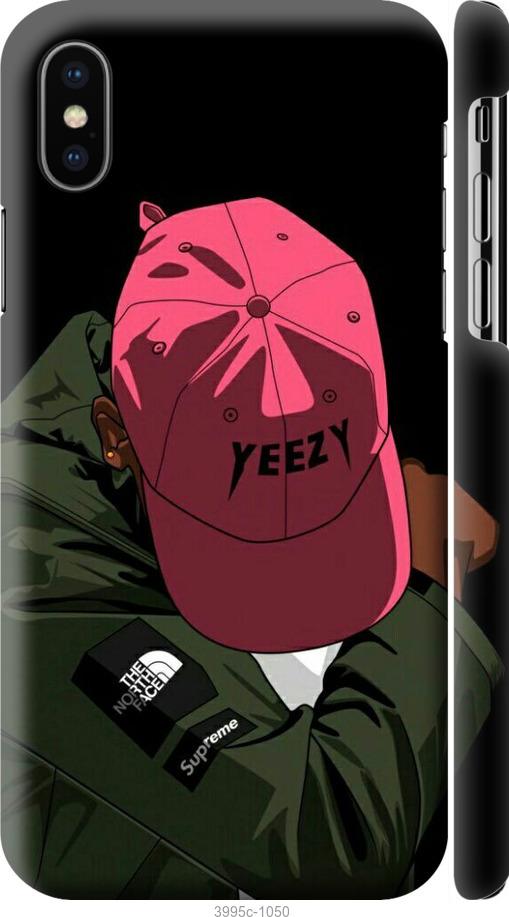 

Чехол на iPhone XS logo de yeezy