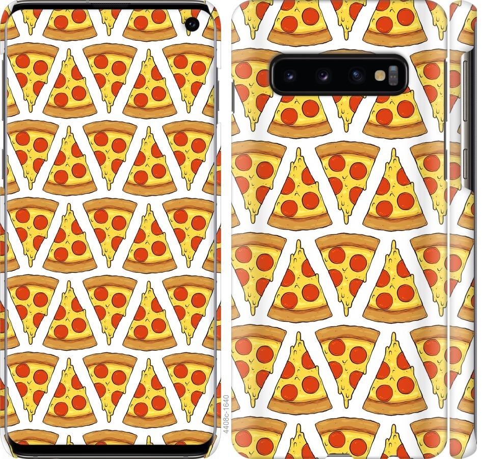 Чехол на Samsung Galaxy S10 Пицца