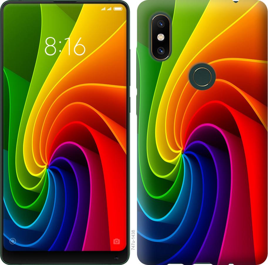 

Чохол на Xiaomi Mi Mix 2s Райдужний вихор