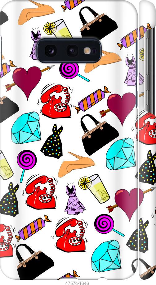 Чехол на Samsung Galaxy S10e stickers