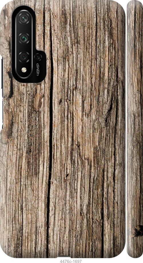 

Чохол на Huawei Nova 5T Текстура дерева