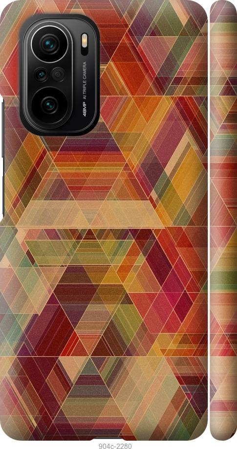 Чехол на Xiaomi Poco F3 Геометрический узор