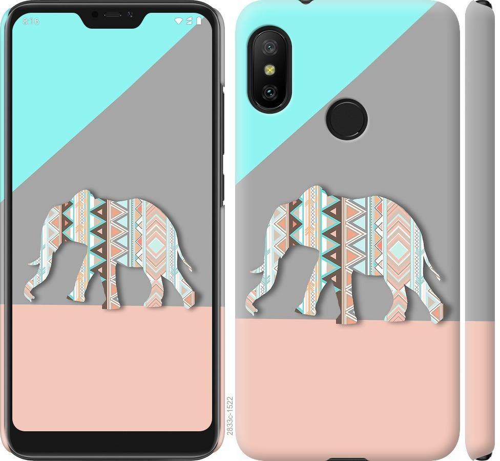

Чохол на Xiaomi Mi A2 Lite Візерунчастий слон