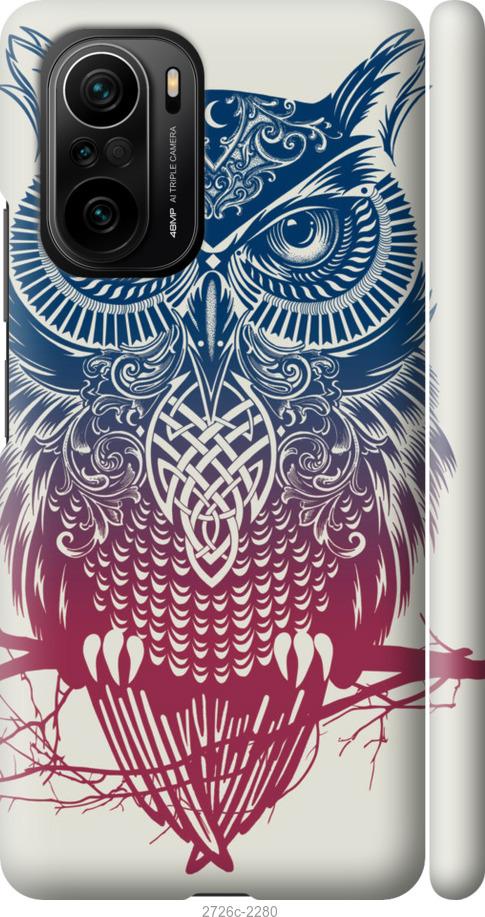 

Чехол на Xiaomi Poco F3 Сова 2