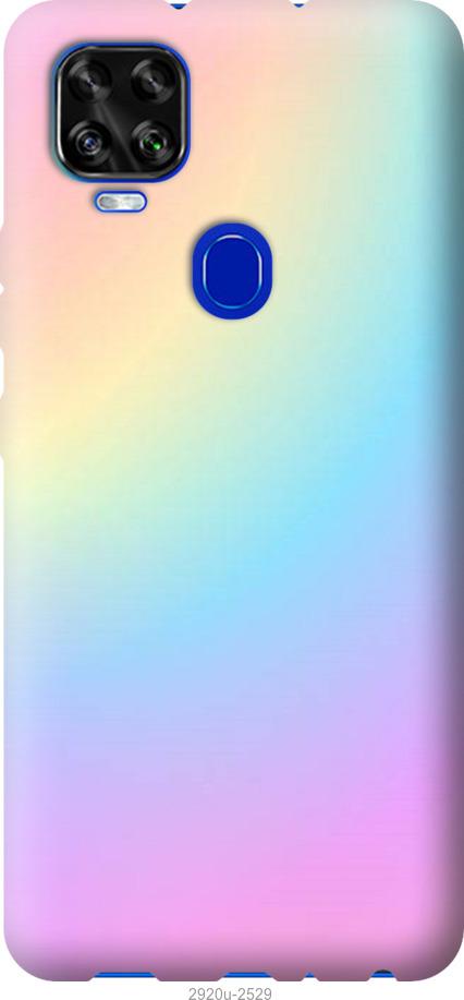 

Чехол на ZTE Blade V2020 Радуга 2