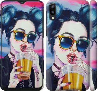 

Чехол на Samsung Galaxy M10 Арт-девушка в очках