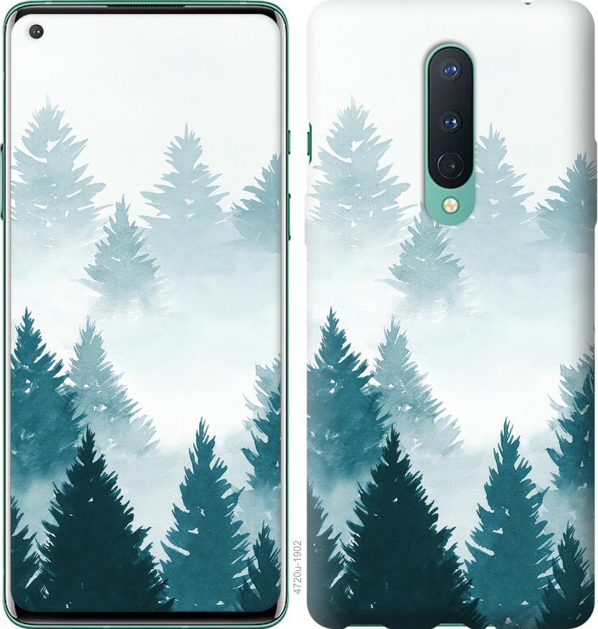 

Чохол на OnePlus 8 Акварельні Ялинки