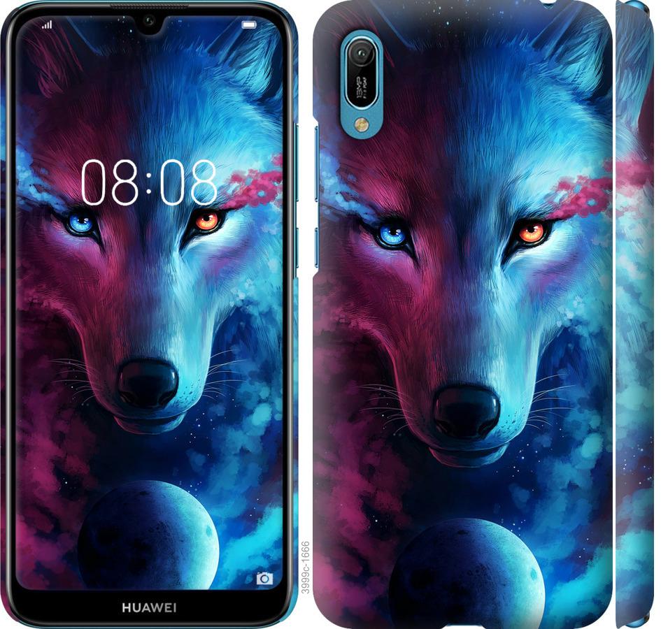 

Чохол на Huawei Y6 2019 Арт-вовк