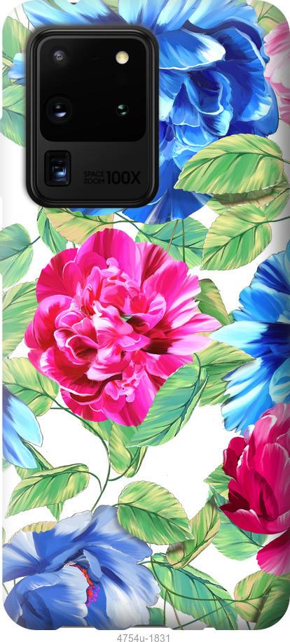 

Чохол на Samsung Galaxy Note 20 Ultra квіти 21