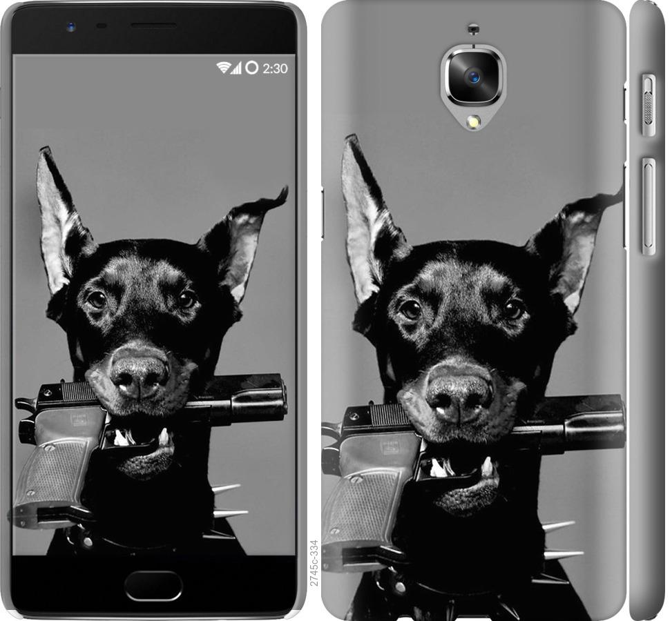 

Чохол на OnePlus 3 Доберман