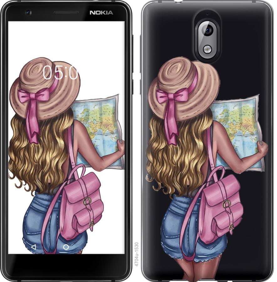 

Чохол на Nokia 3.1 Дівчина з картою