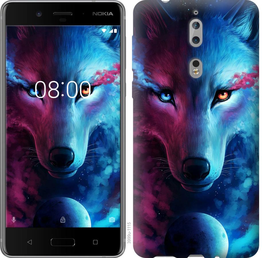 

Чохол на Nokia 8 Арт-вовк