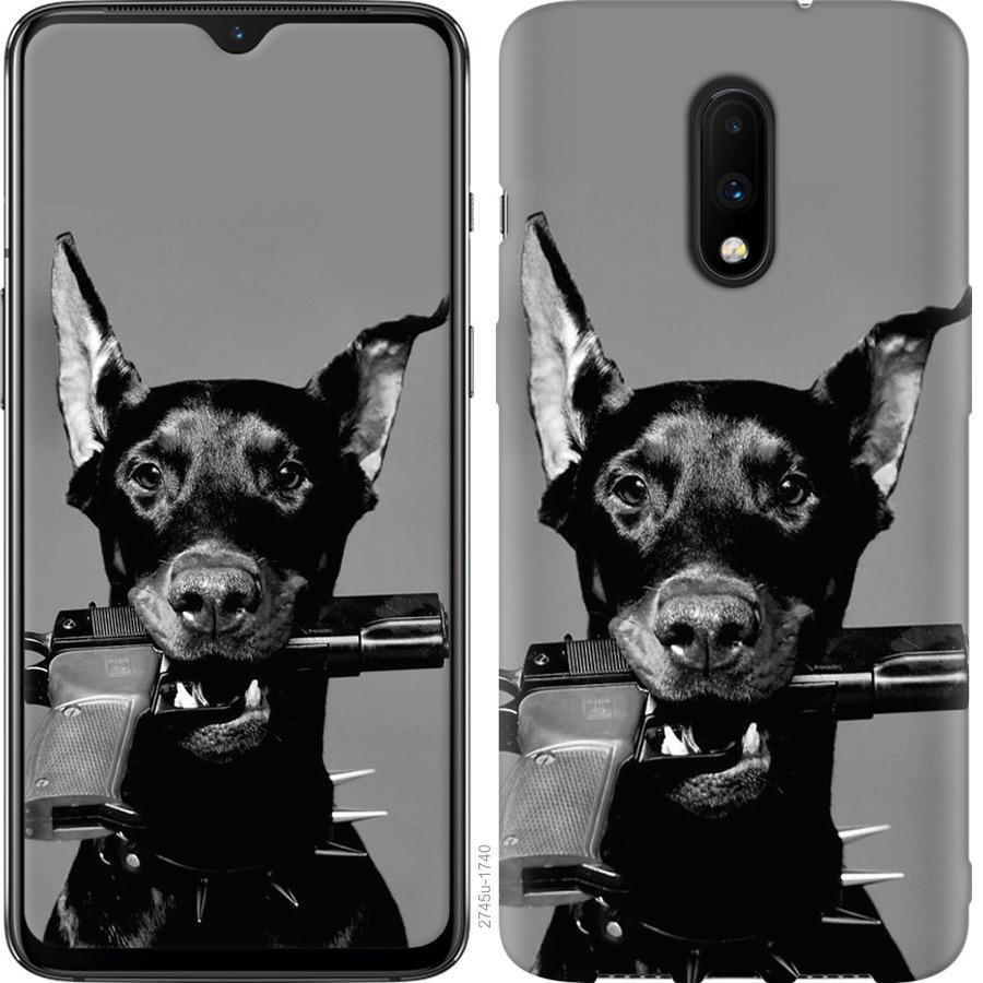 

Чохол на OnePlus 7 Доберман